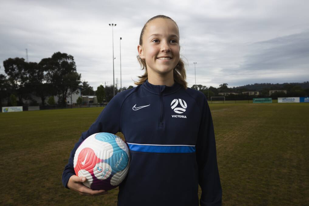 Wangaratta's Poppy O'Keeffe has been named in the Junior Matildas provisional squad of 30 ahead of their training camp. Picture by Ash Smith