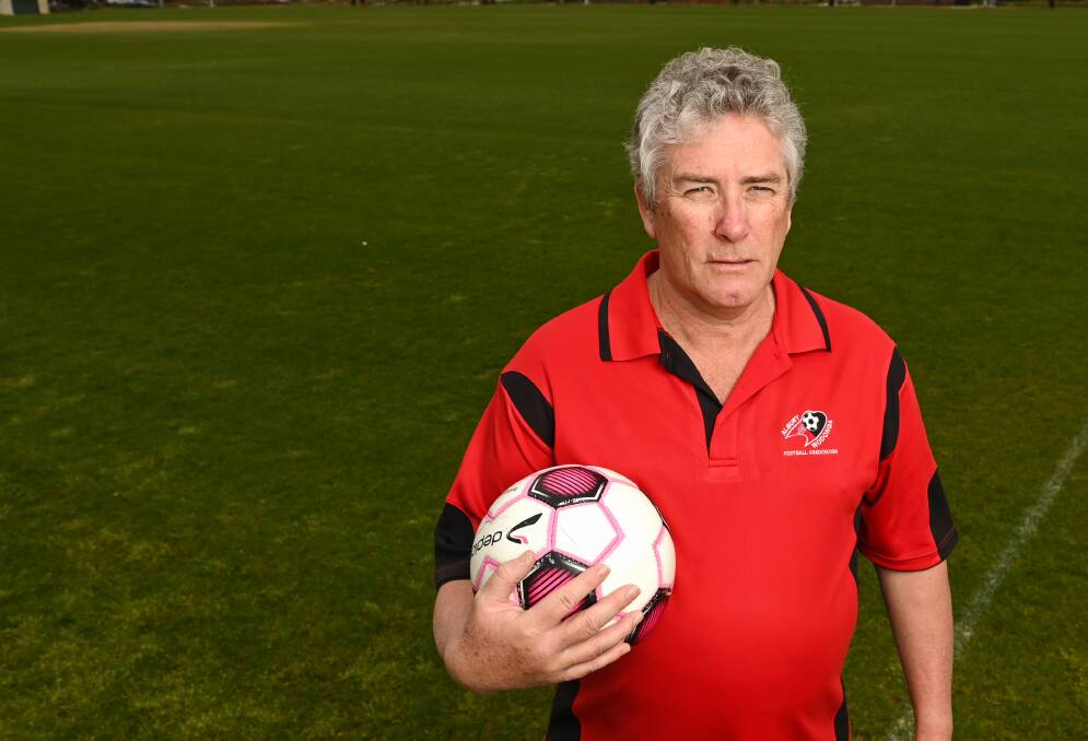 TIME FOR A CHANGE: After five years as president of the Albury-Wodonga Football Association, Mark Leman has announced he's stepping down. Picture: MARK JESSER