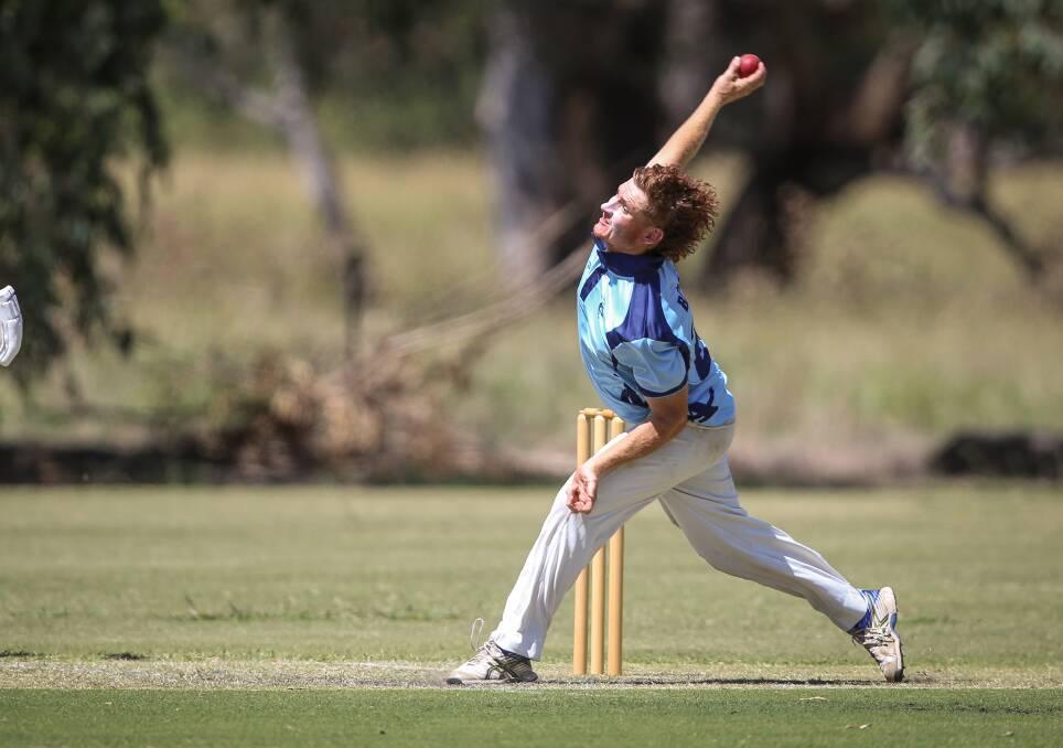 PEAK OF HIS POWERS: Kiewa will be captained by Jacob Barber this season, aiming to go one better than their grand final defeat to Yackandandah. Picture: JAMES WILTSHIRE
