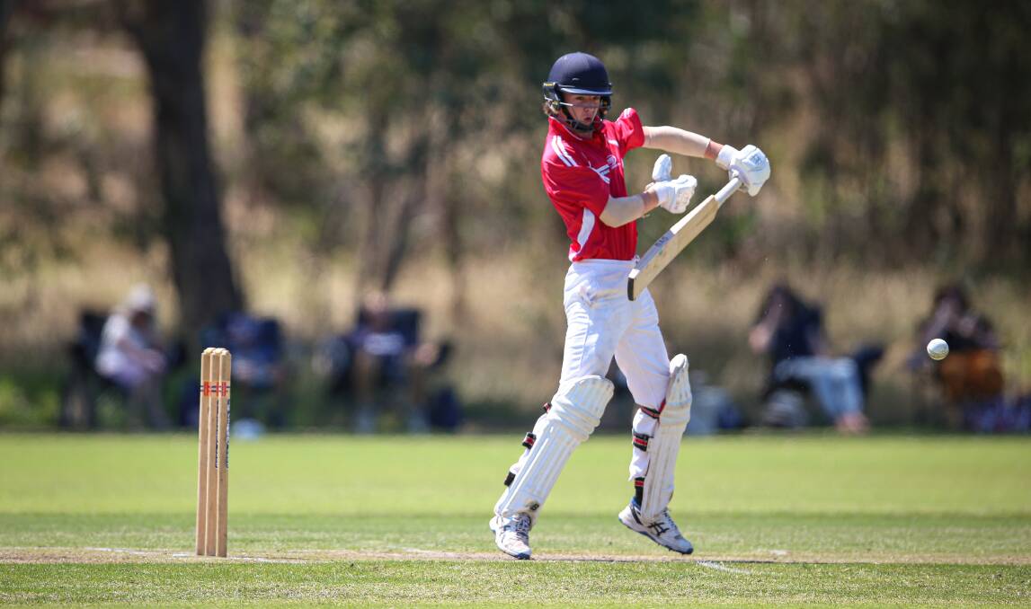 LEADING THE WAY: St Patrick's top-order bat Phoenix Gothard will captain a young Riverina side in the Bradman Cup this weekend. Picture: JAMES WILTSHIRE