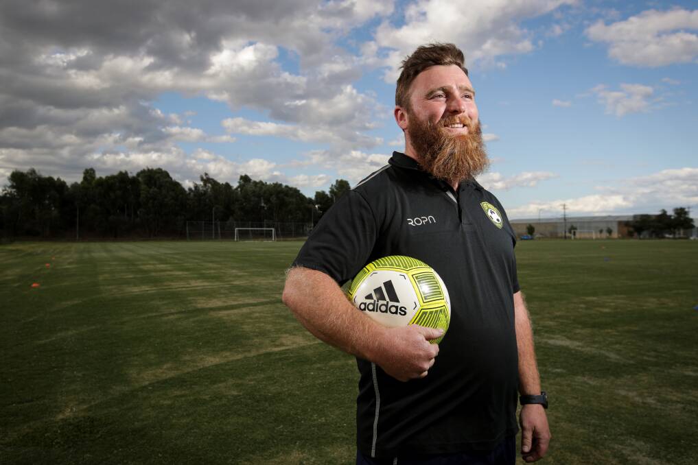 LOYAL CLUBMAN: Josh O'Farrell has spent most of his soccer career at St Pats, coaching the juniors, thirds and women in previous years. Picture: JAMES WILTSHIRE
