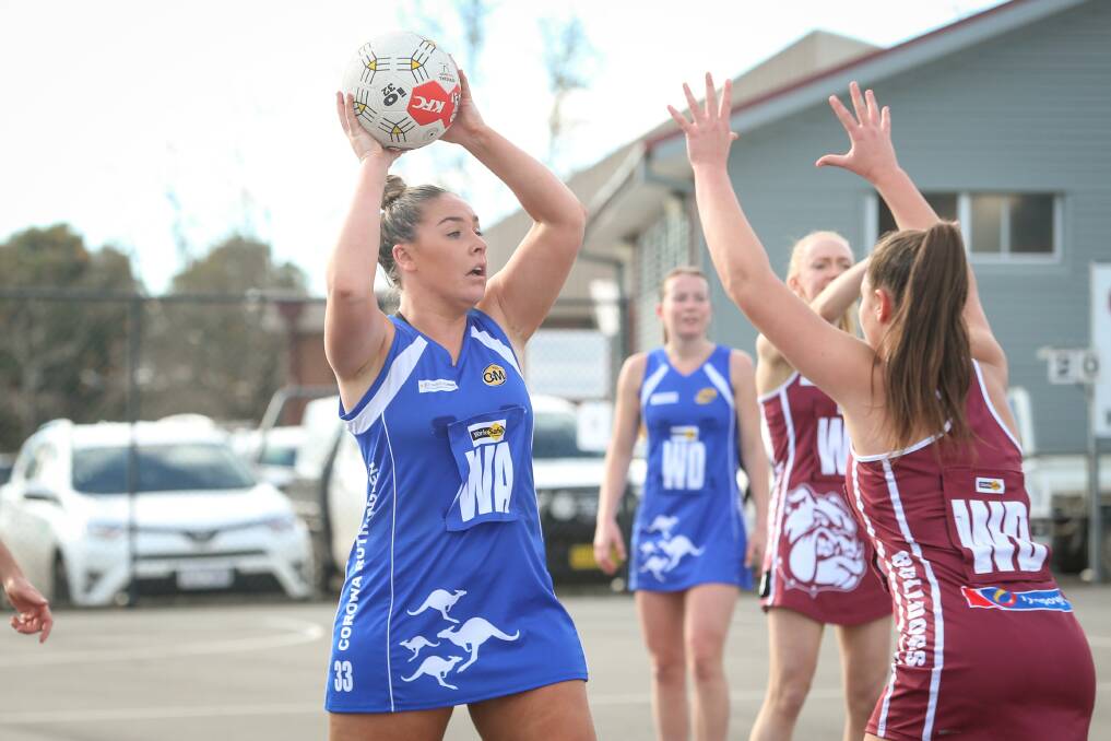 Olivia Sinclair and her team-mates finished 2021 as the minor premiers. Picture: JAMES WILTSHIRE