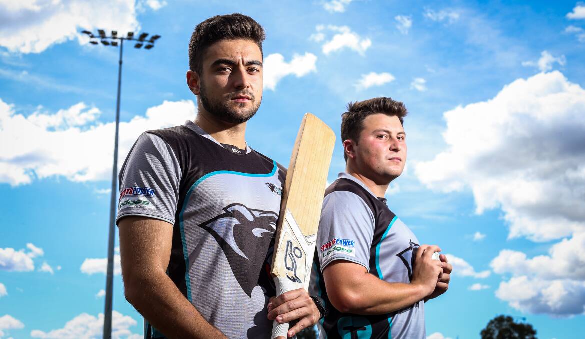 PANTHER PAIR: Chris and Michael Galvin are two of the six Lavington players named in the Riverina team for the Country Championship this weekend. Picture: JAMES WILTSHIRE