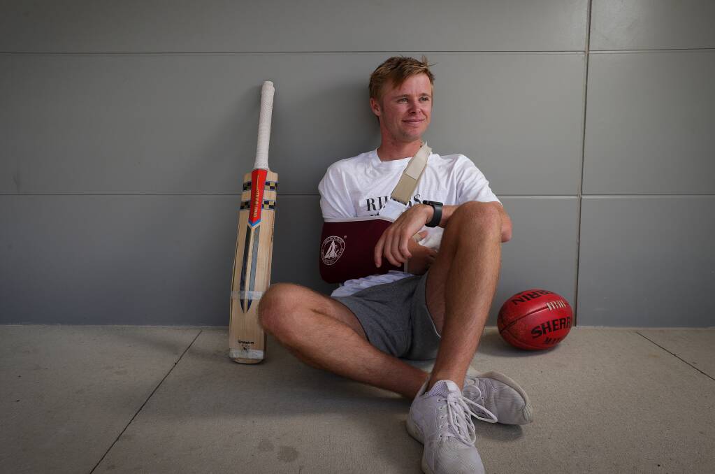 All-rounder Lachie McMillan is relishing his sporting comeback. Picture by James Wiltshire