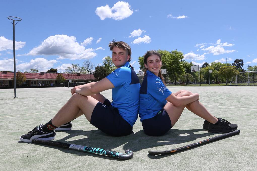GREAT BACKING: Physical training will be just one of the benefits Brodie Hamilton and Abigail Wilkinson receive in the Southern Sports Academy. Picture: TARA TREWHELLA
