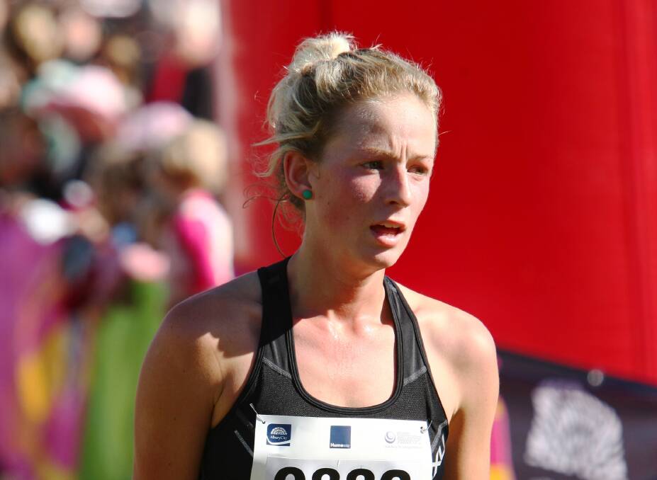 Ellie Pashley was one of three Australian women in the Olympic marathon.