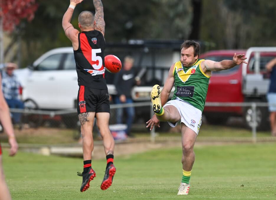 KICKED INTO TOUCH: Holbrook's promising year may have been cut short but they had some great moments along the way in all grades of football. Picture: MARK JESSER