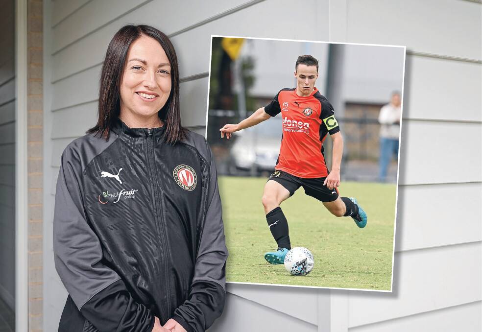 LEADING THE WAY: Paula May has replaced Darren Yates as chairperson of Murray United and she's passionate about continuing to give our young players a chance to test themselves against the best. Picture: JAMES WILTSHIRE