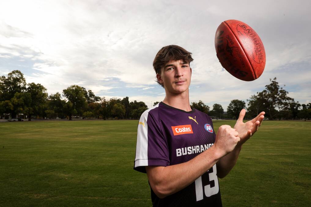 Phoenix Gothard has not played for the Murray Bushrangers prior to this season. Picture by James Wiltshire