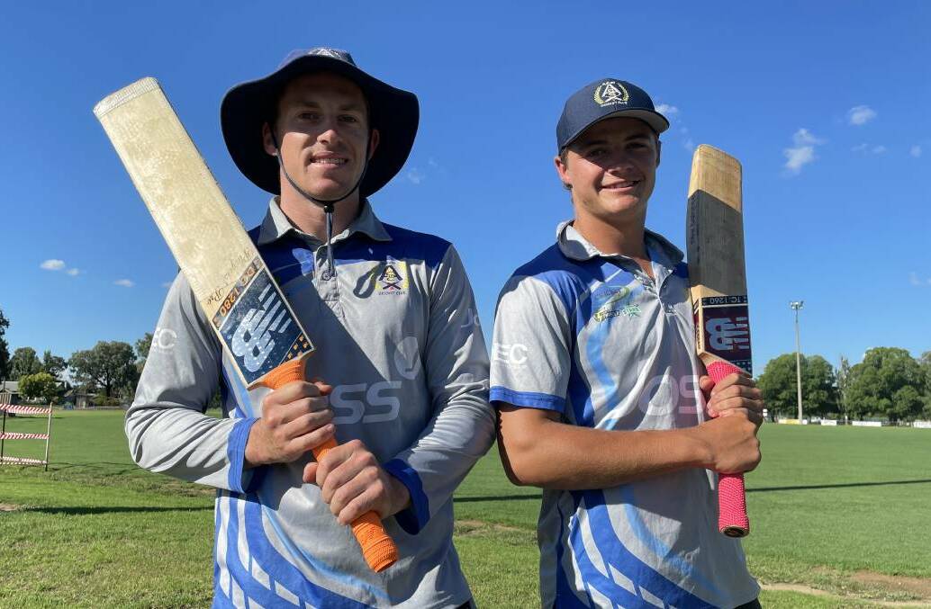 Hamish Mackinlay and Corey McCarthy have been tipped as future leaders of Albury.