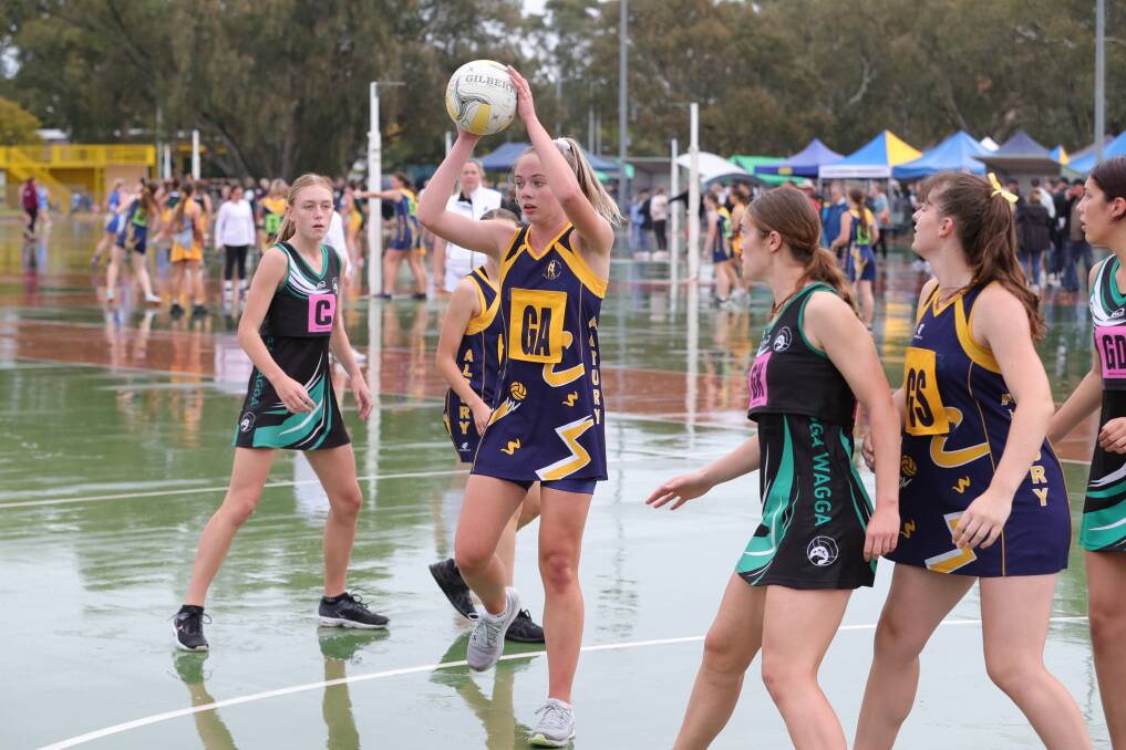 Mia Lavis came through the representative pathway at the Albury Netball Association. Picture by James Wiltshire