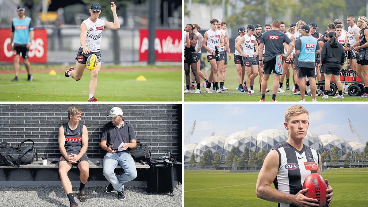 Joe Richards is about to start his first season as an AFL footballer. Pictures by James Wiltshire
