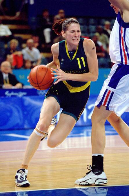 Lauren Jackson at the 2000 Olympic Games in Sydney.
