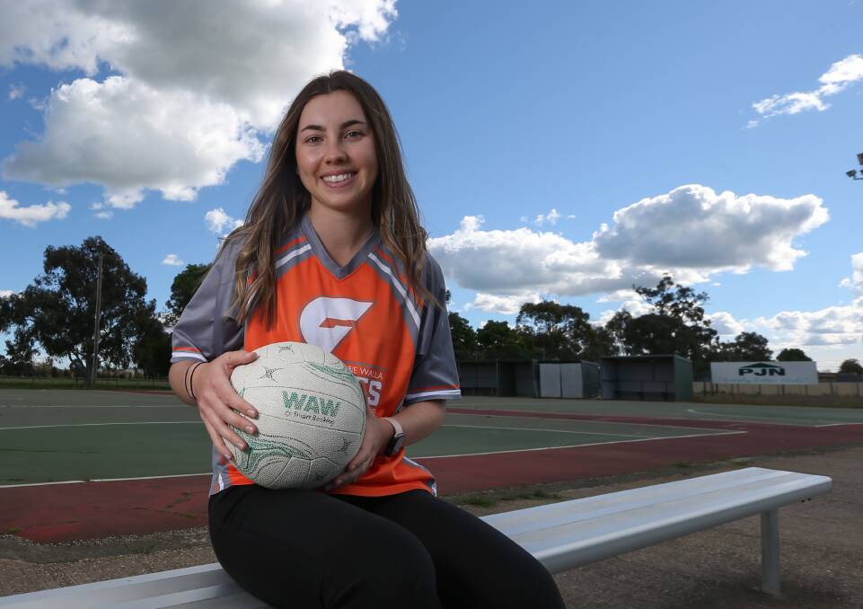WINNERS ARE GRINNERS: Sophia Kohlhagen finished the season as Rand-Walbundrie-Walla's A-grade best-and-fairest, players' player, clubperson of the year and was also named Hume League Rising Star. Picture: TARA TREWHELLA