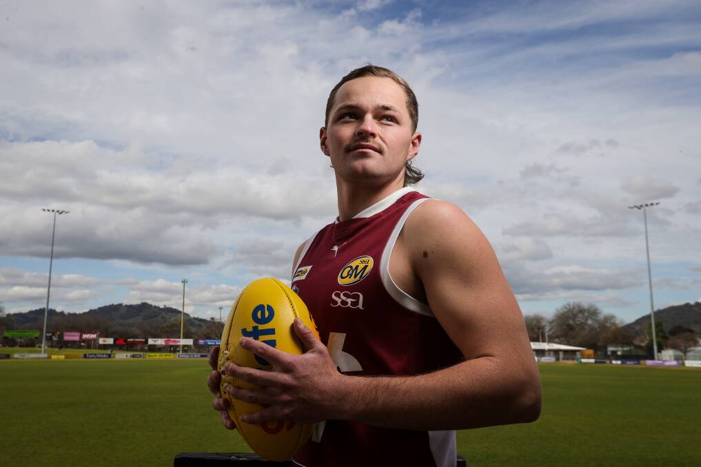 Josh Mathey is gearing up for finals footy this weekend. Picture by James Wiltshire