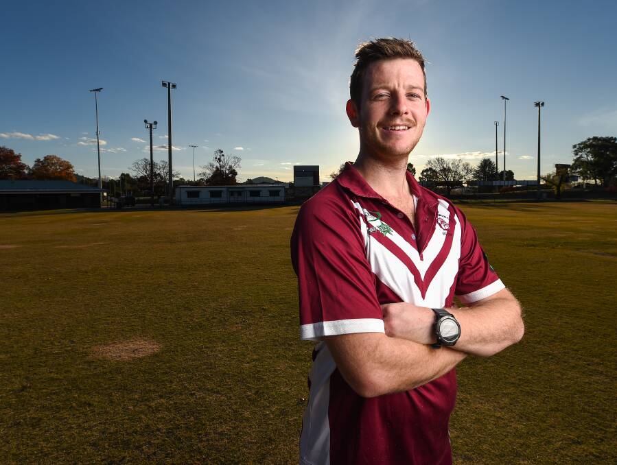 HOMECOMING: Jack Craig's return to Wodonga is a timely boost with finals just around the corner and he hopes it will rekindle his love for cricket after a challenging time in Victorian Premier Cricket. Picture: MARK JESSER