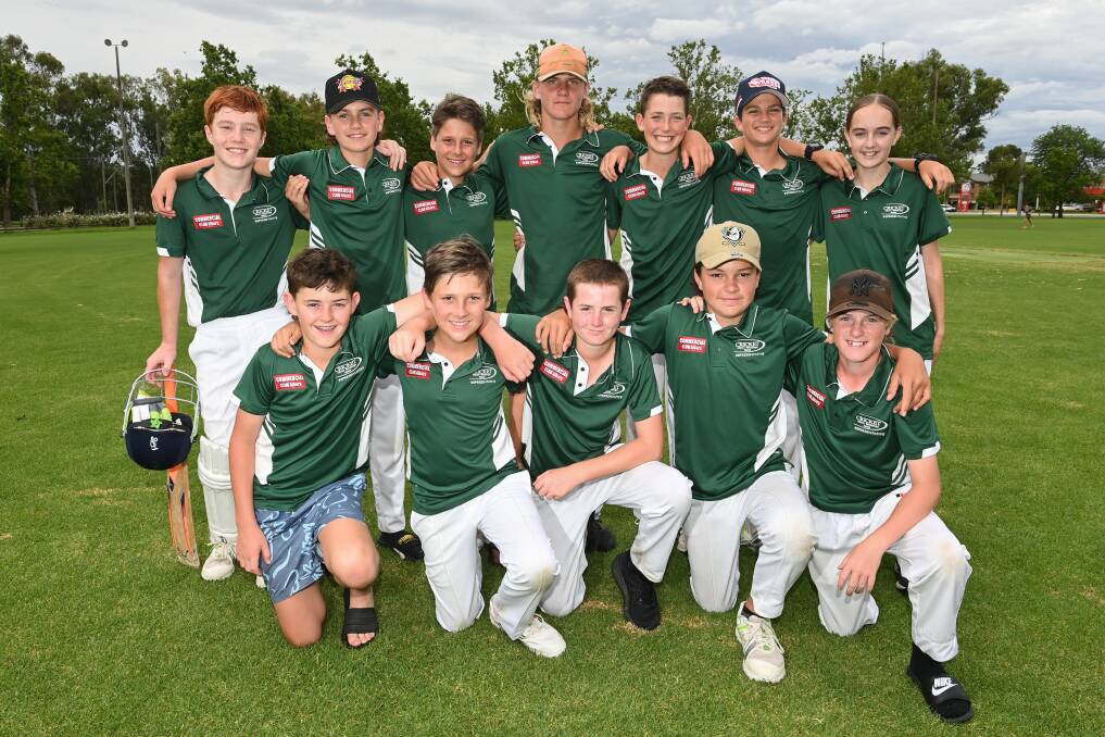 CAW Hume Strikers under-13s at Junior Country Week. Picture: MARK JESSER
