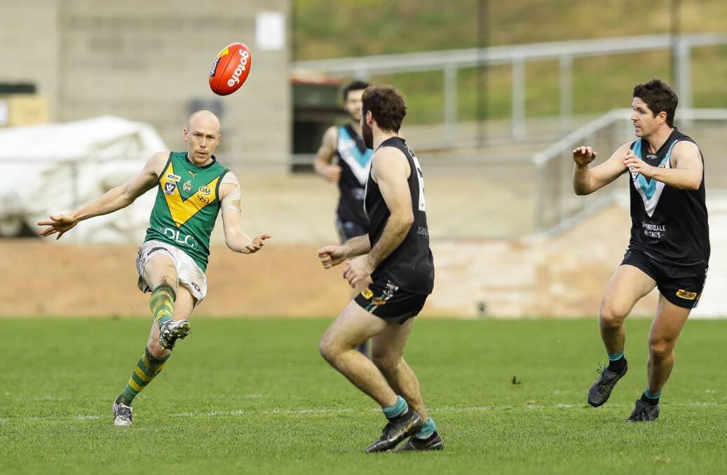 George Godde playing for North Albury against Lavington. Picture by Ash Smith