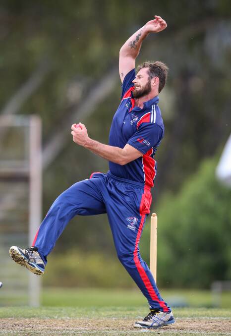 Greg Roberts took four wickets for Raiders against Lavington. Picture: JAMES WILTSHIRE
