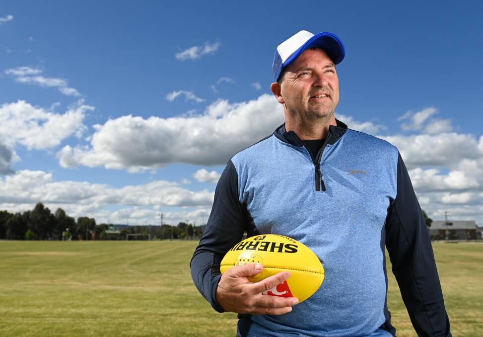 LOOKING UP: Craig Bosley can't wait to get started in his new coaching role at Bullioh, who will be chasing a third straight premiership when the Upper Murray league returns in 2022. Picture: MARK JESSER