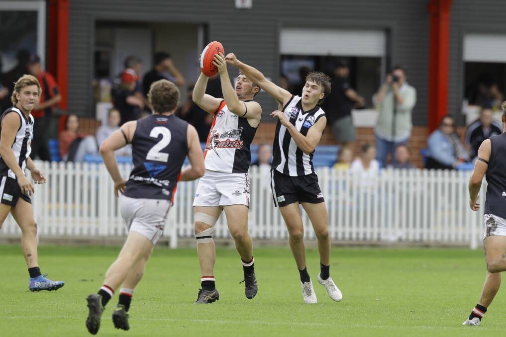 Spencer Jones in action for Murray Magpies. Picture by Ash Smith