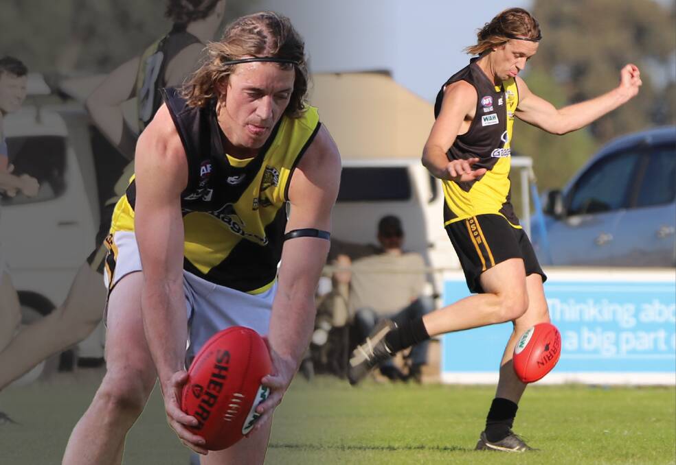 Jamie Parr has played more than 200 games for Osborne since joining the club in 2009, winning three senior premierships and claiming the Azzi Medal as the Hume League's best player in 2017. Pictures by Debbie Bahr