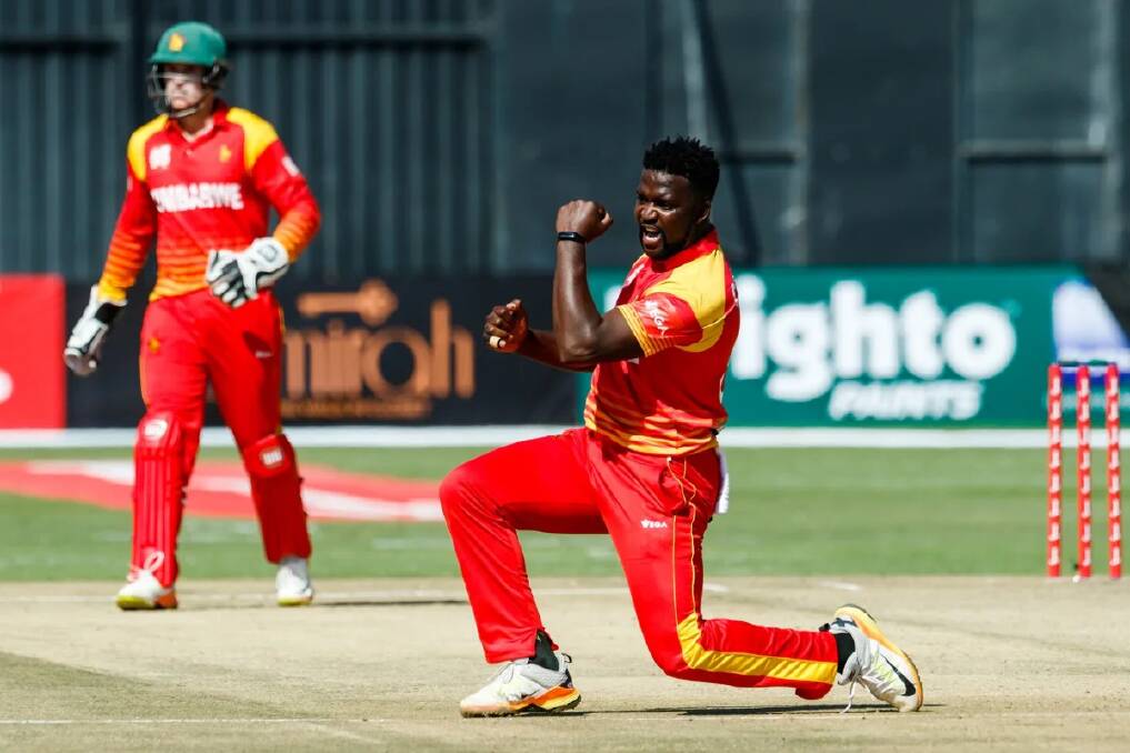 STAR QUALITY: Zimbabwe international Tendai Chisoro will play for St Patrick's in Cricket Albury-Wodonga's provincial competition this season. The 34-year-old spinner has been scoring plenty of runs for Scottish side Kelso.