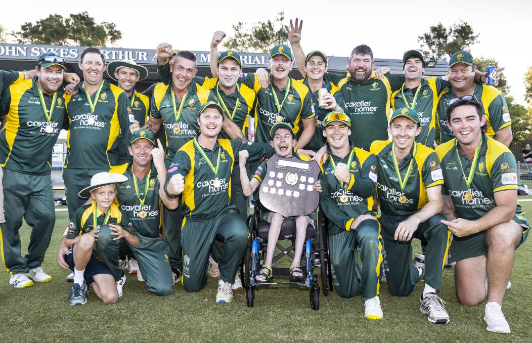 HAPPY HOPPERS: North Albury beat Albury in last season's grand final but there could be significant changes ahead for Cricket Albury-Wodonga's provincial competition over the next couple of years. Picture: ASH SMITH