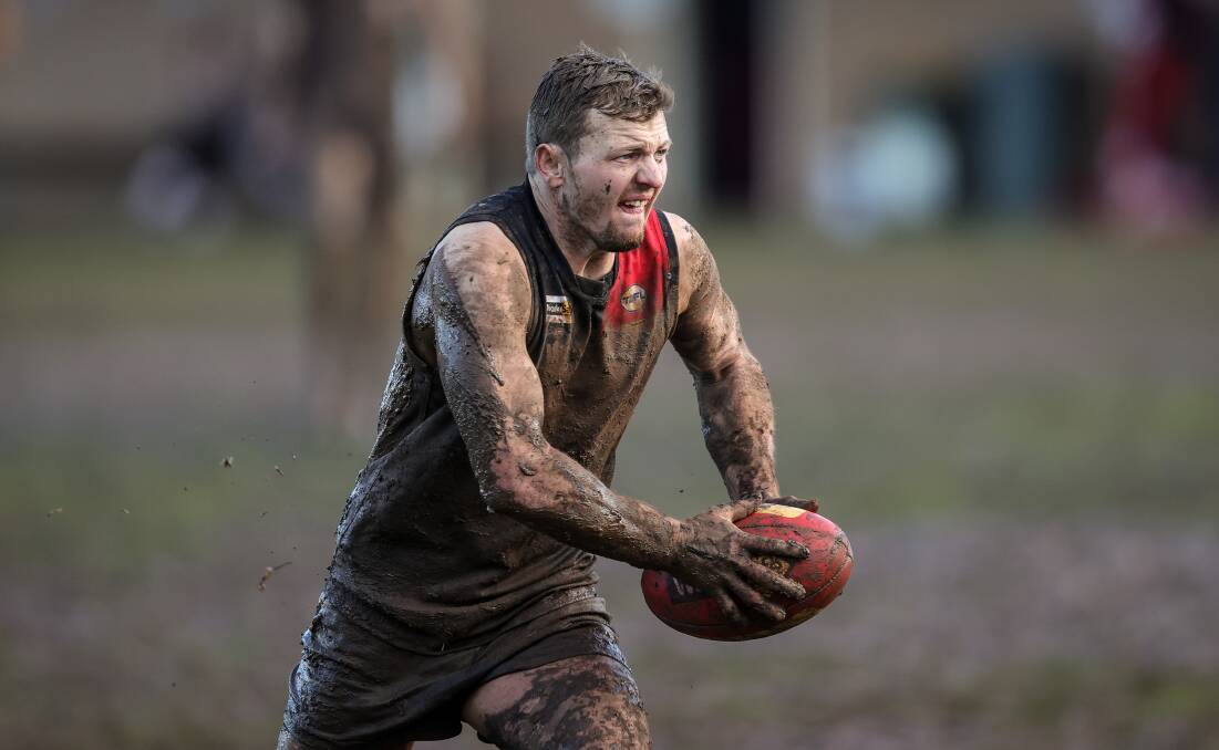 Elliott Powell showed his quality for Dederang-Mt Beauty in the TDFL. Picture by James Wiltshire