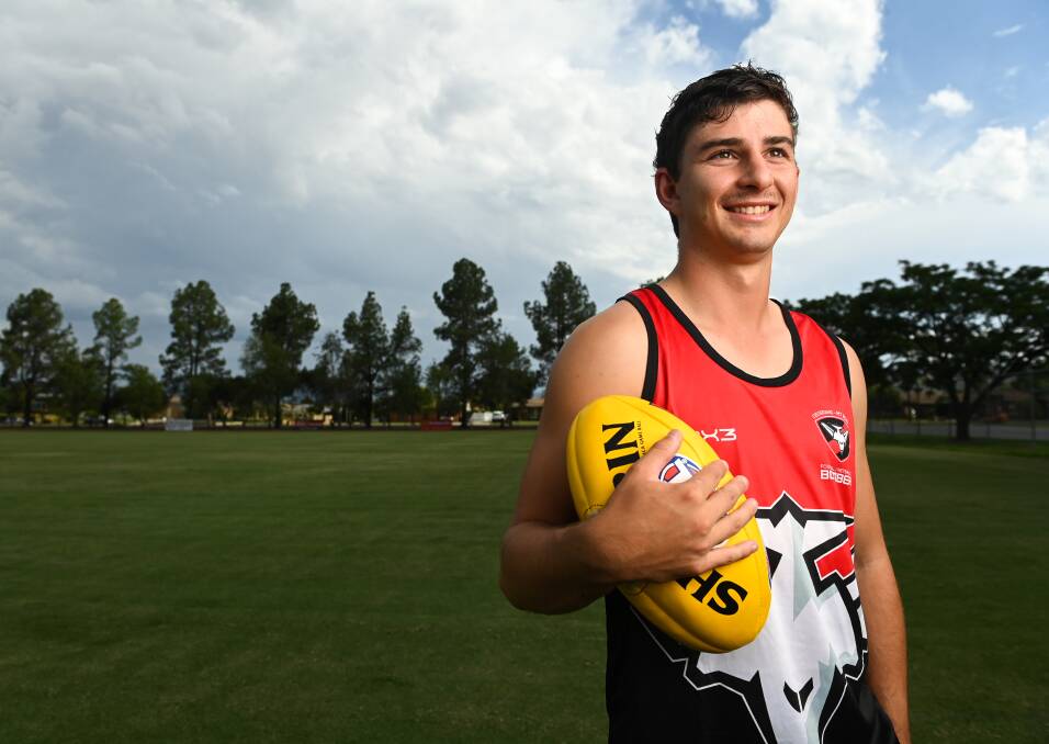 LOOK TO THE FUTURE: Jarrod Ardern is now a Dederang-Mt Beauty player. Picture: MARK JESSER