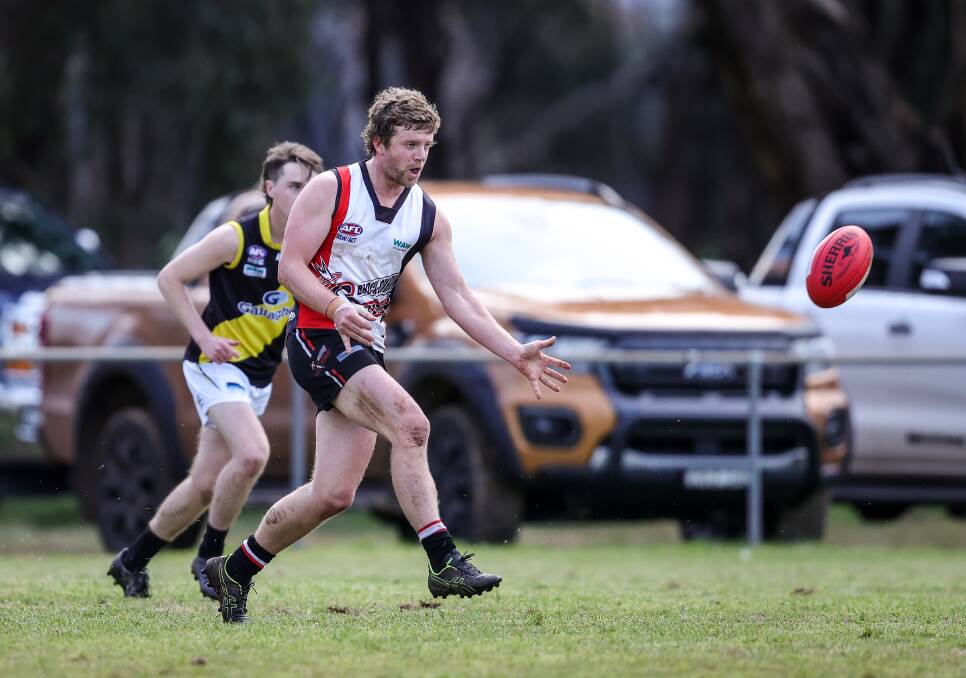 The Saints seniors sit fourth in the Hume league. Picture: JAMES WILTSHIRE
