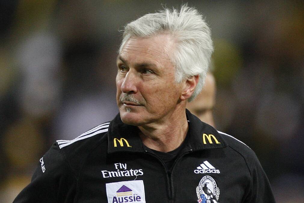 Former Collingwood coach Mick Malthouse. Picture: TONY ASHBY