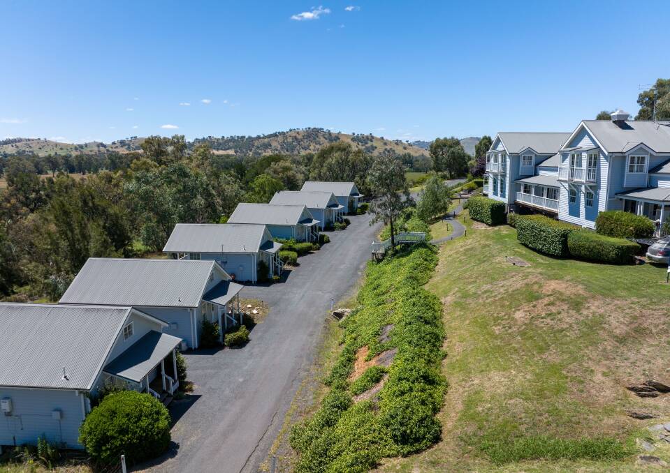 LISTING: Nimbo Fork Lodge, just outside Tumut, which is going on the market for the first time since 2018. Picture: HTL Property