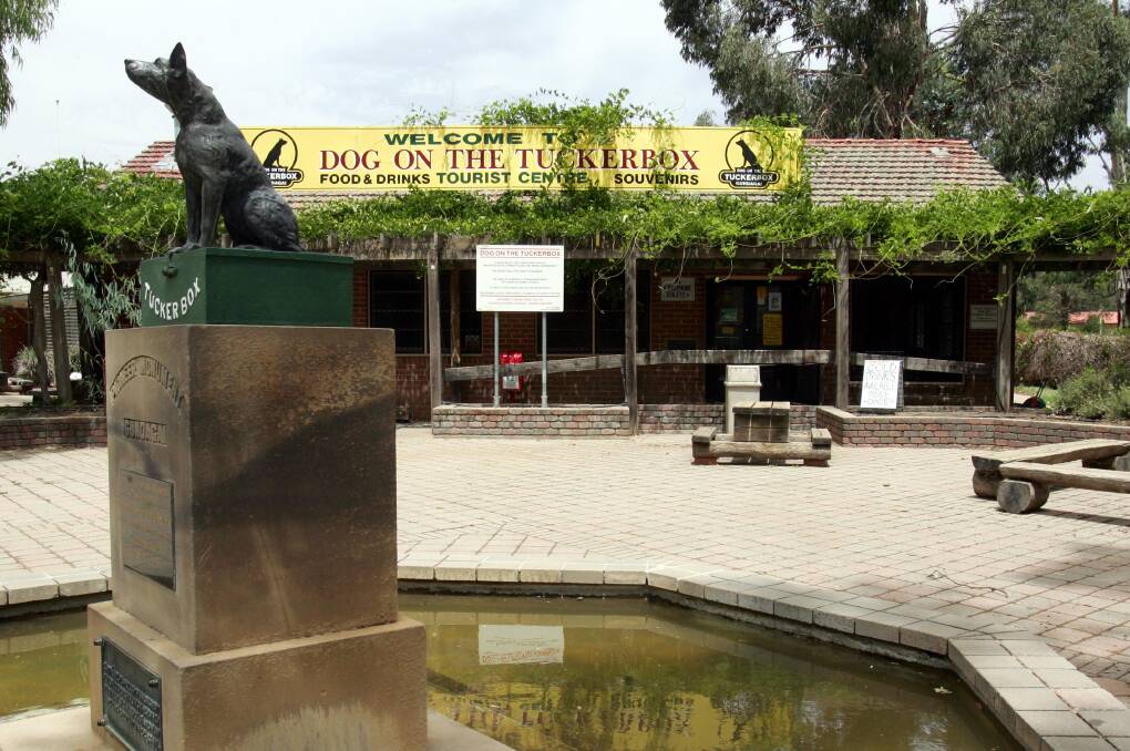 TOUGH DECISION: The iconic Dog on the Tuckerbox coffee shop has had no choice but to temporarily close its doors due to the ongoing struggle of COVID restrictions. Picture: Les Smith