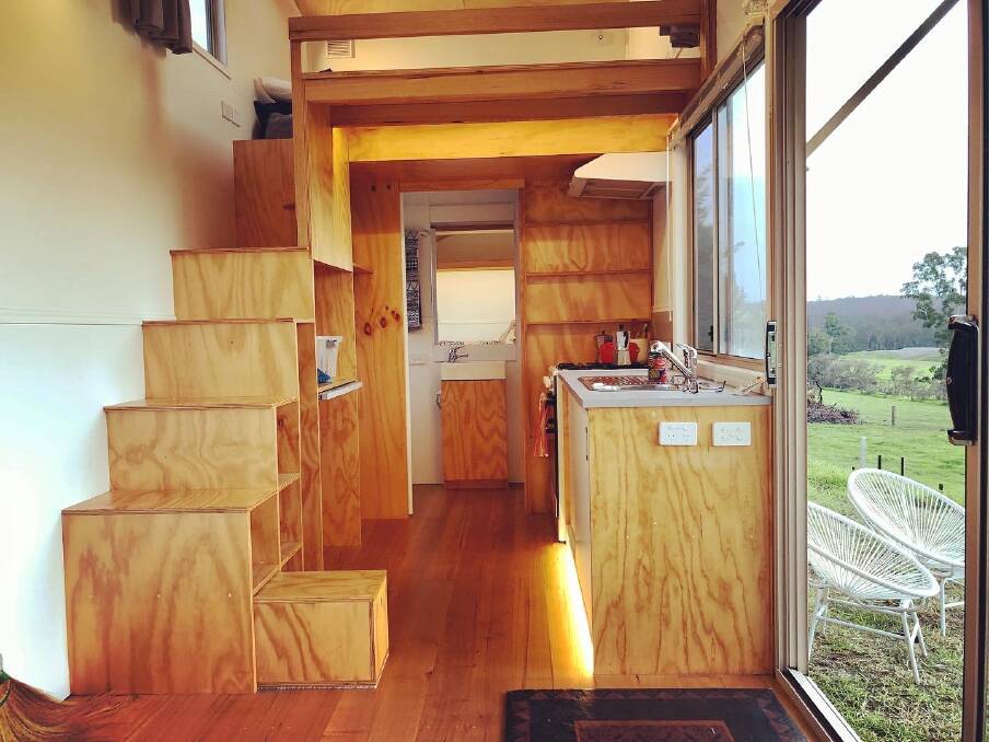 The Australian Tiny House Association defines a tiny house as under 50 square metres in size. Photo: Kylie Miller