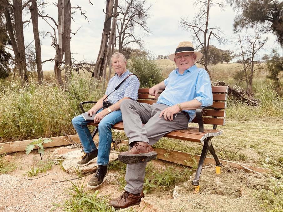 HISTORY: Brothers Dudley and David Hill arrived to Fairbridge Farm School as child migrants in 1959; aged 12 and eight. Photo: EMILY GOBOURG.