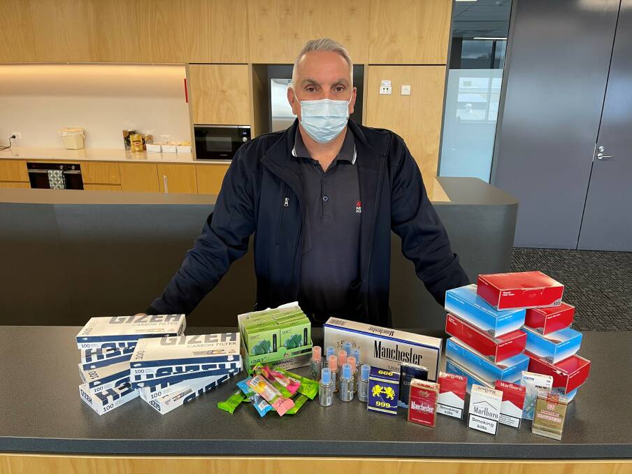 MORE EDUCATION: Murrumbidgee Local Health District tobacco compliance officer Ian Hardinge believes the awareness among parents about vapes is very low. Pictures: SUPPLIED