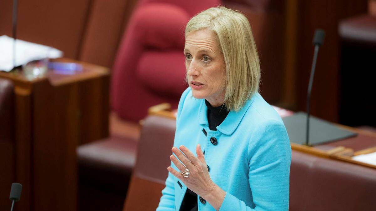 Minister for Finance and Women, Senator Katy Gallagher. Picture by Sitthixay Ditthavong