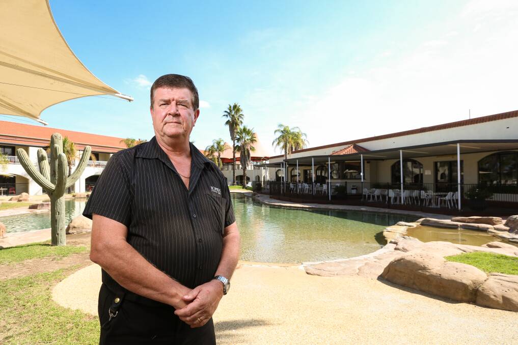 Quality Resort Siesta owner Stephen Jones says the boost in the tourism industry has helped his business a great deal. Picture supplied.