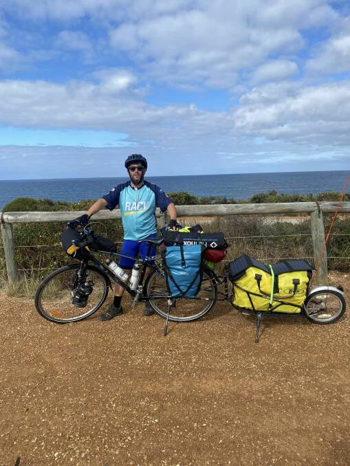 Wassim Saliba has raised around $30,000 so far but hopes to raise more with the wrap up event on Sunday where he will share his journey with the community. Picture supplied.