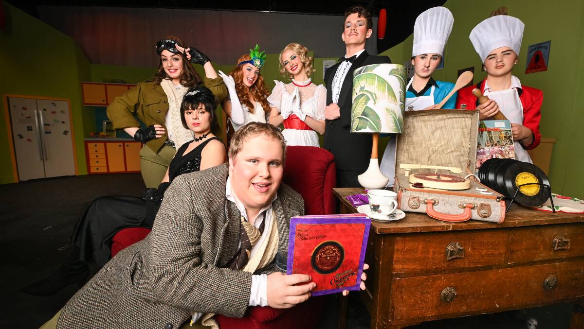 OPENING SHOWCASE: The Drowsy Chaperone musical includes a cast of talented performers from all year levels. Picture: MARK JESSER