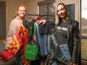 BARGAIN HUNTERS: Kyria Birch and Dayarna Murray both have different tastes in clothing but said something they may not wear; someone else will. Follow their journey at ree.dee.thrifting.co on Instagram. Picture: JAMES WILTSHIRE