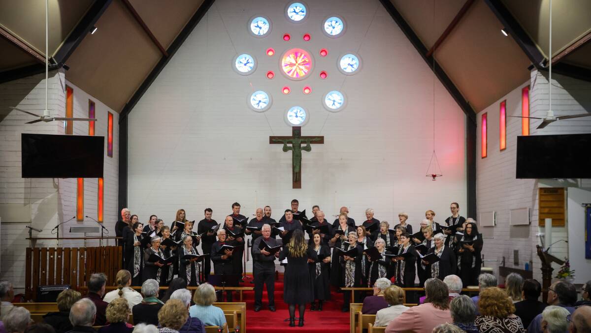 People of all ages and musical abilities are welcome to join The Murray Concert Choir with no experience required. Picture by James Wiltshire