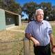 MORE HELP: Henk van de Ven at the Albury Show camping ground is looking forward to the new facilities. Picture: JAMES WILTSHIRE