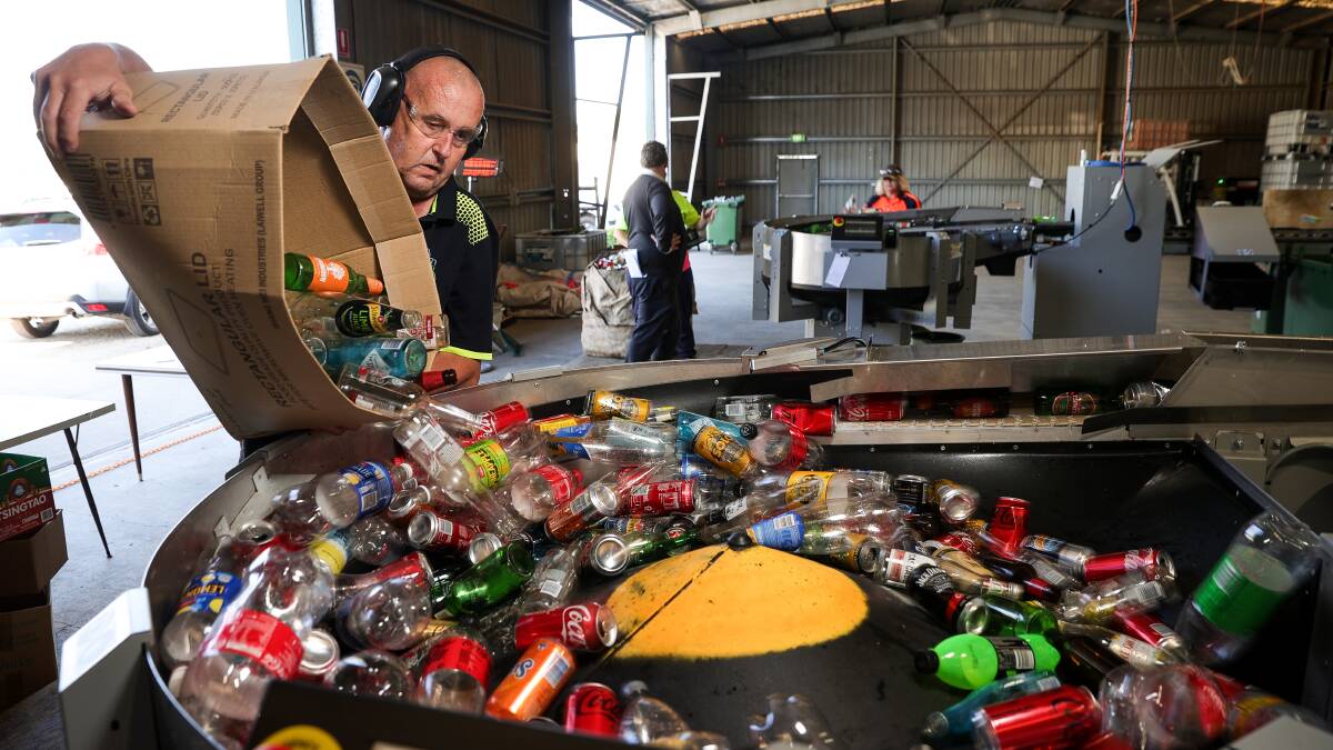 Sorting through cans by hand a thing of a past with new automated machines