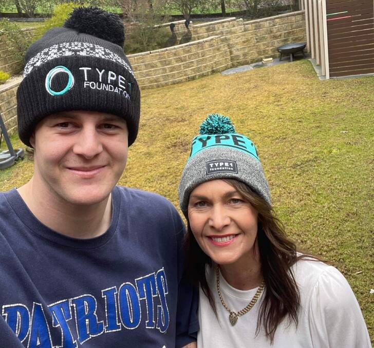CHASING DREAMS: Ben Kelly, and Jackie Kelly hope to raise awareness for diabetes type 1. Picture: Supplied 