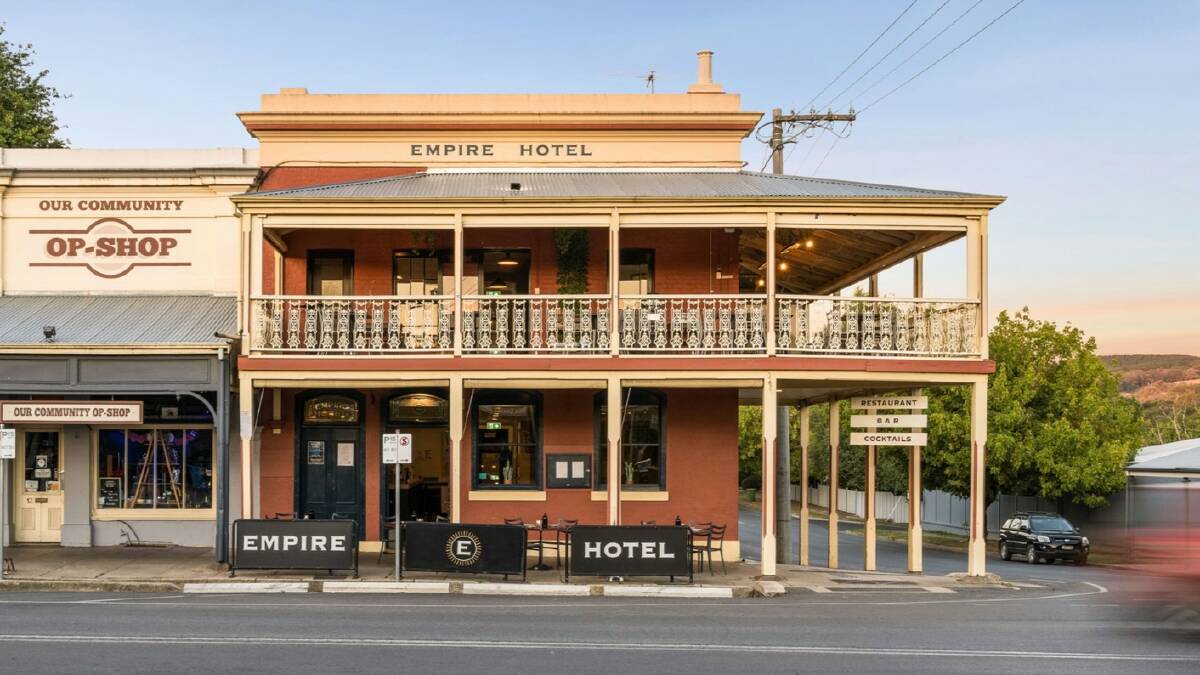 The hotel on the corner of Camp and High streets is part of Beechworth's heritage. Picture supplied