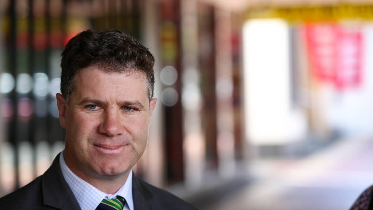 Albury MP Justin Clancy confirmed he will meet Mr Seeley on Monday. Picture by James Wiltshire