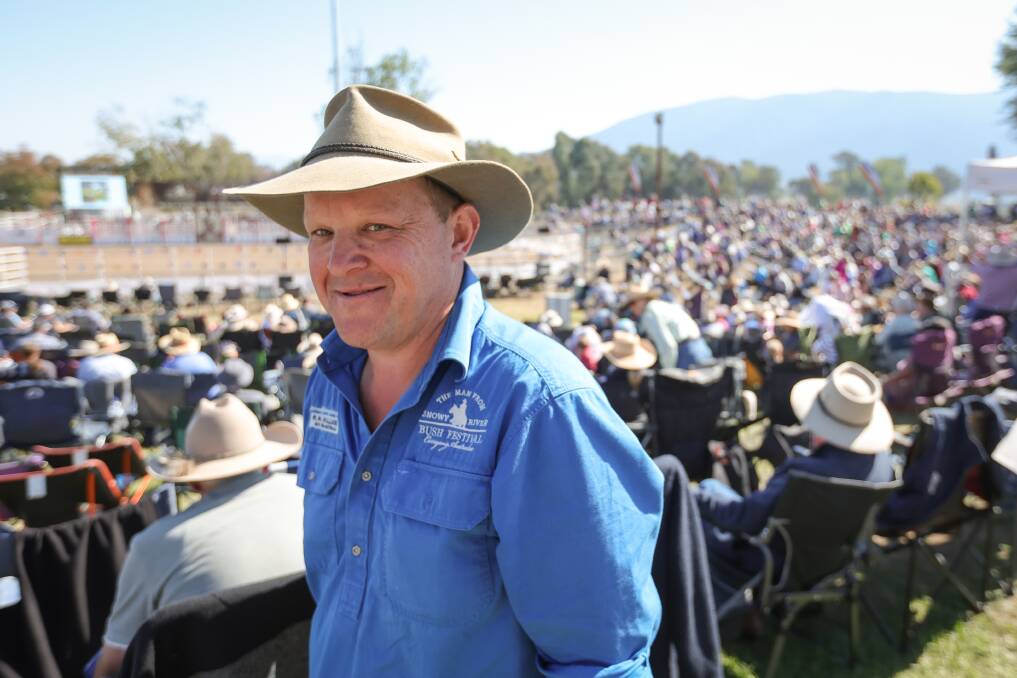 Man from Snowy River Bush Festival chairman Cameron Jackson. Picture by James Wiltshire