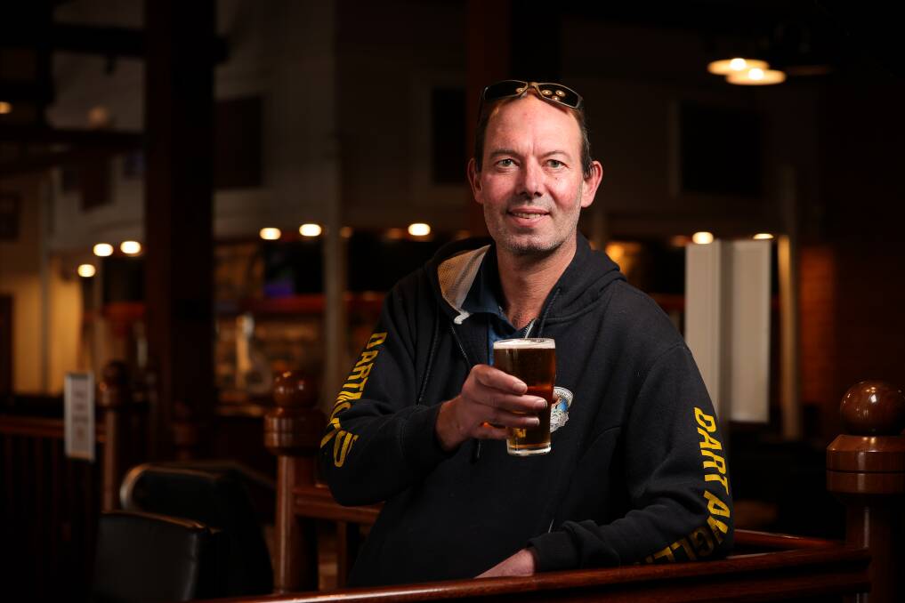 Dartmouth publican Aaron Scales says "it was time" to put his pub on the market, although he will still be behind the bar three days a week. Picture by James Wiltshire
